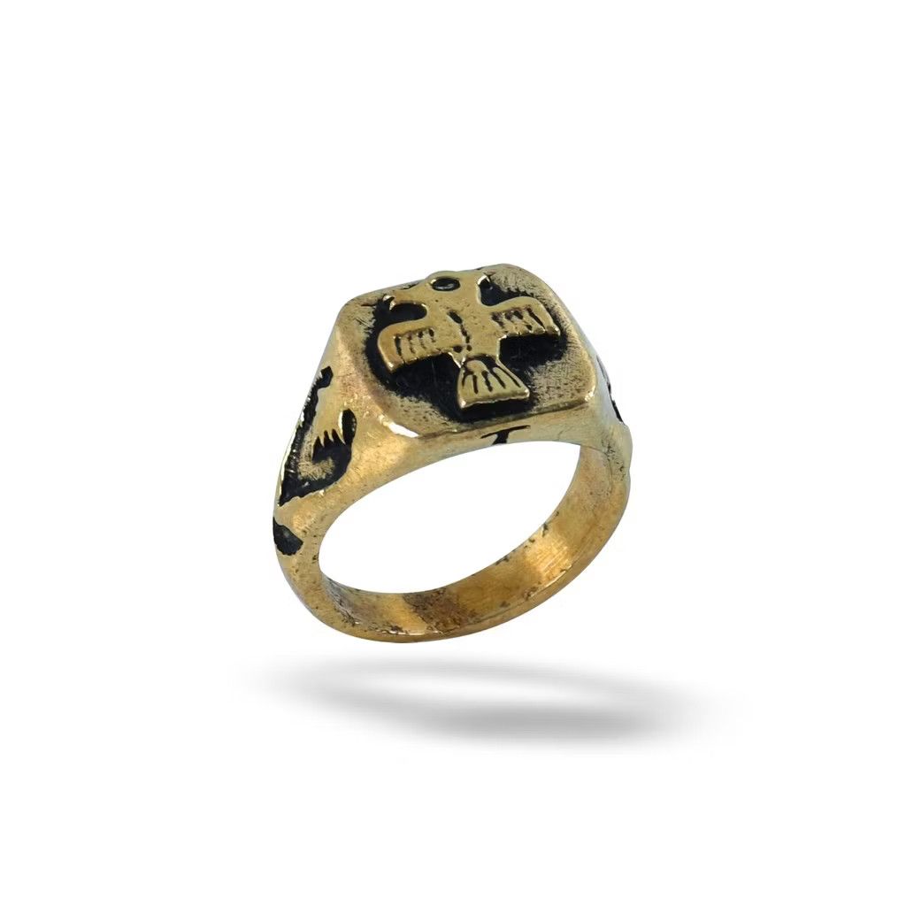 Japanese Brand Gynia colour golden ring Size ONE SIZE - 1 Thumbnail