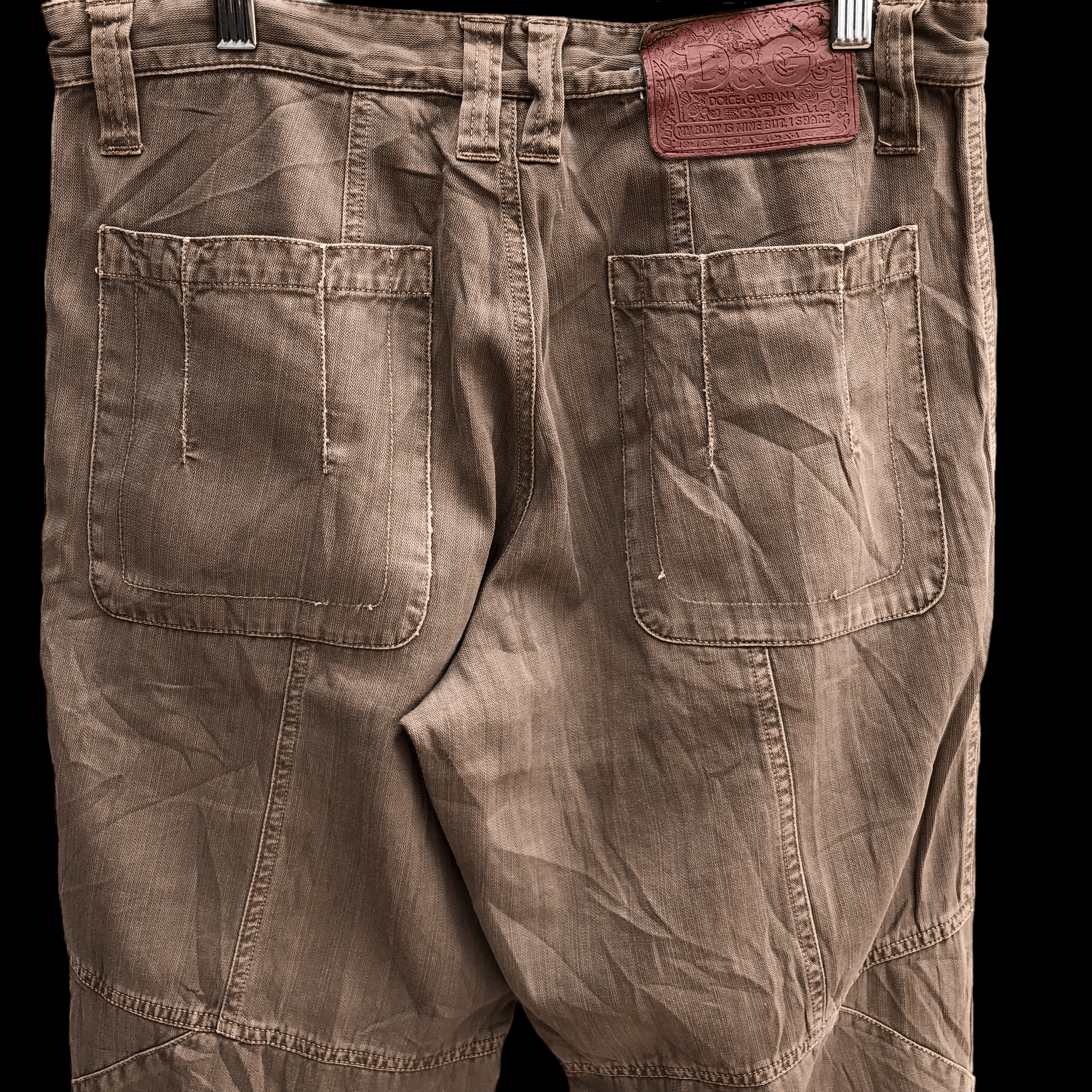 Dolce & Gabbana Vintage Dolce Gabbana Patchwork Slim pants Made In Italy Size US 31 - 4 Thumbnail
