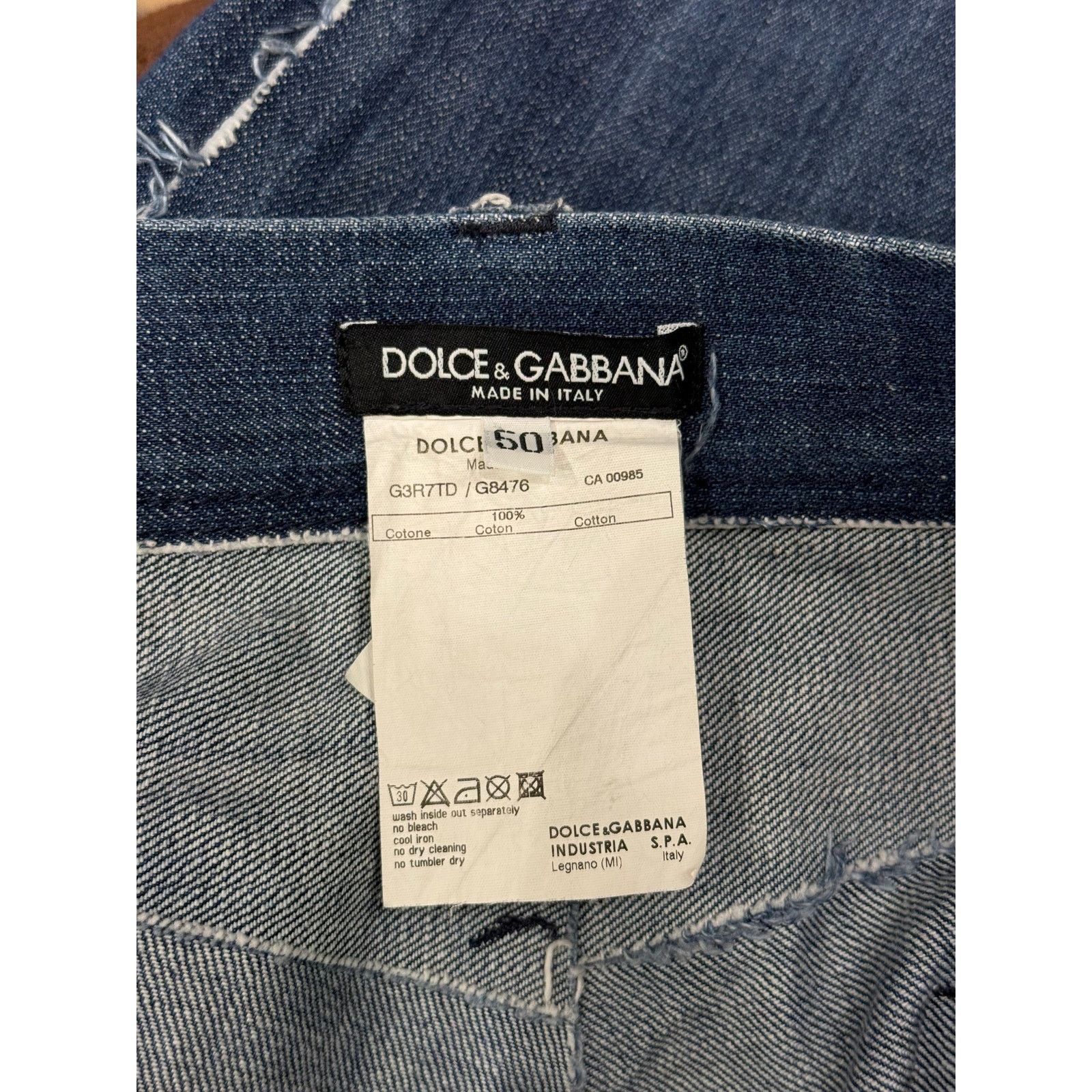Dolce & Gabbana 2000s Dolce & Gabbana distressed jeans Size US 34 / EU 50 - 8 Thumbnail