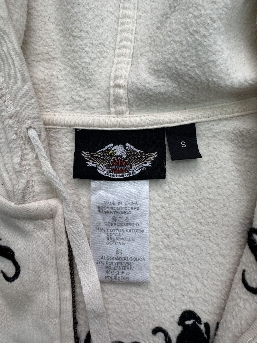 Harley Davidson × Hysteric Glamour × If Six Was Nine 2000s Japanese Punk Grunge Fur HODED Jacket opium style Size M / US 6-8 / IT 42-44 - 8 Thumbnail