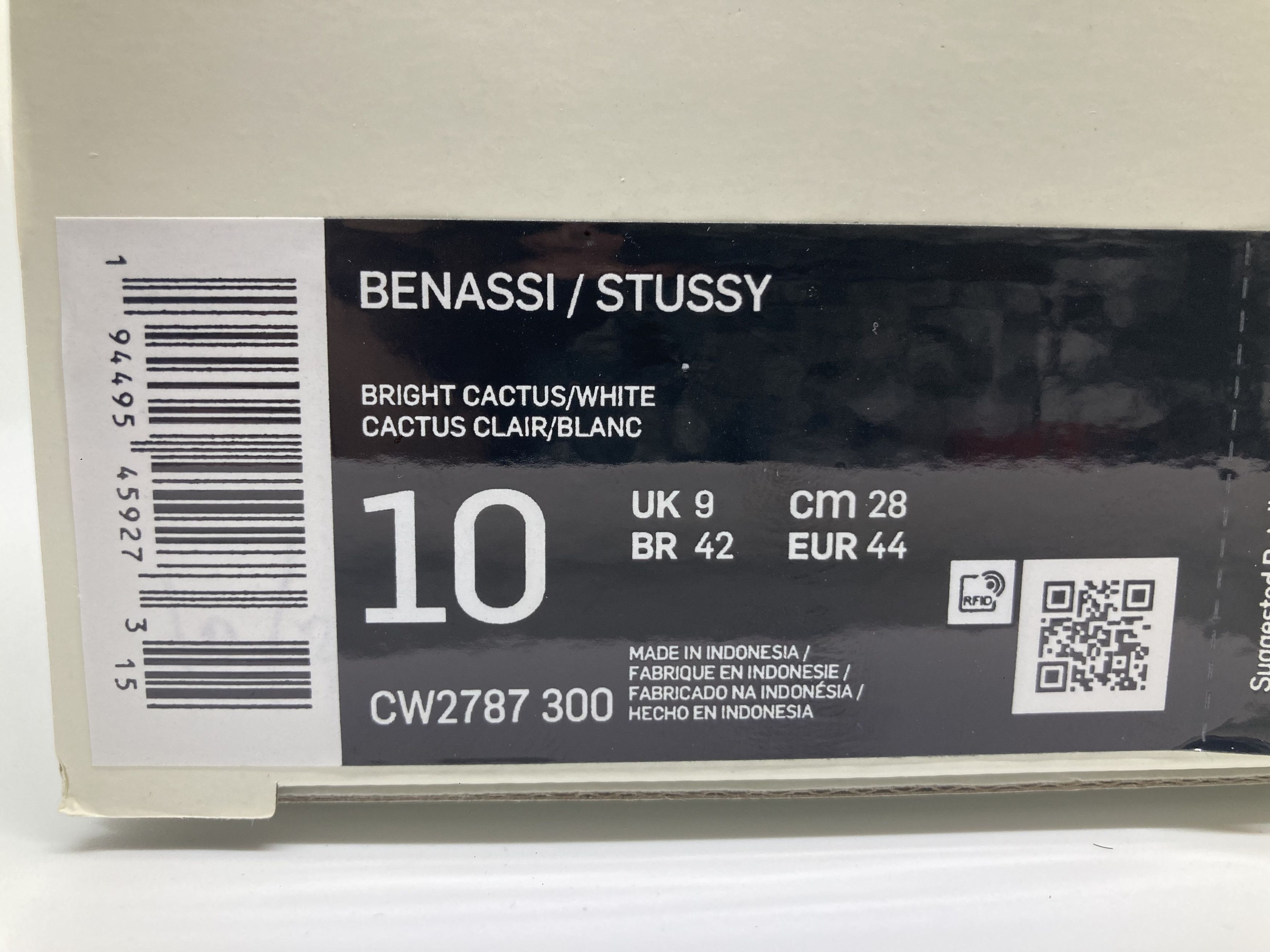 Nike × Stussy Stussy x Nike Benassi Slides Size US 10 / EU 43 - 4 Thumbnail