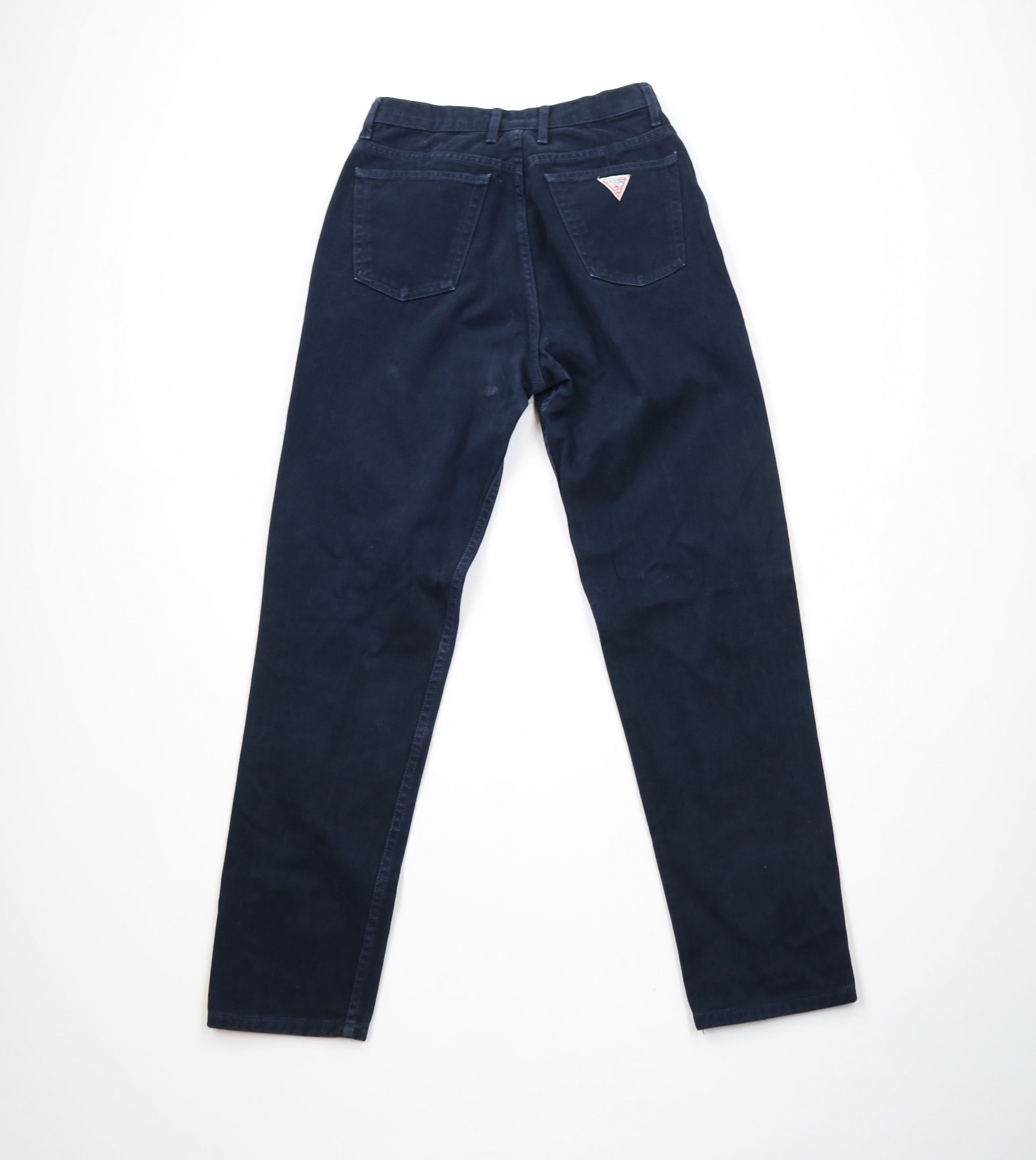 Guess × Vintage Vintage 90s Guess Jeans Spell Tapered Leg Denim Jeans USA Size 30" / US 8 / IT 44 - 10 Thumbnail