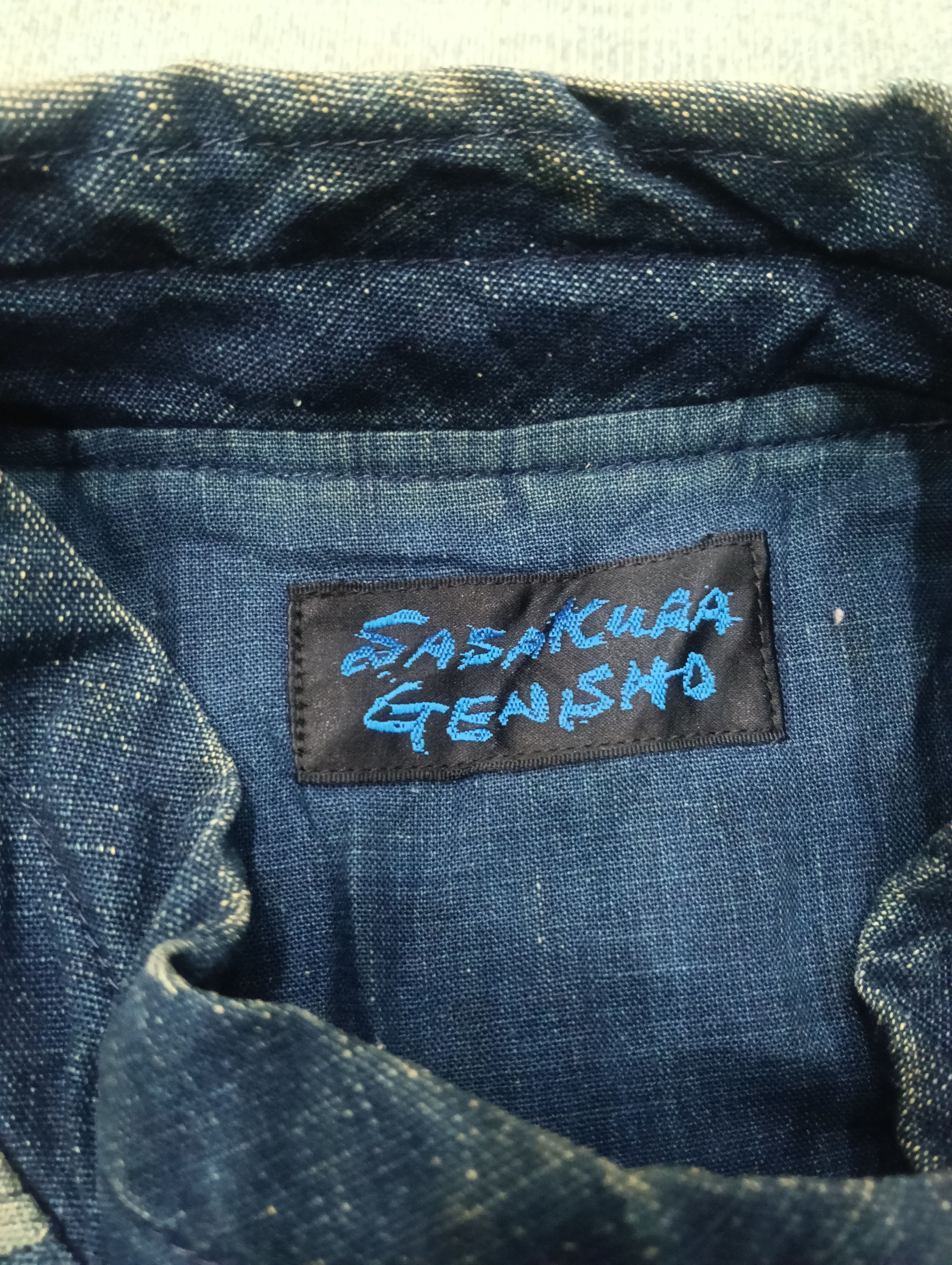 Indigo Blue Indigo SASAKURA GENSHO Japan Brand Size XL / US 12-14 / IT 48-50 - 12 Thumbnail