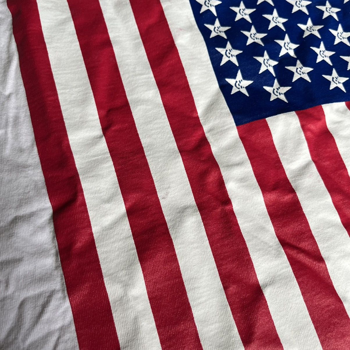 Asspizza Asspizza 50 States Tour American Flag Graphic White T Shirt Size US S / EU 44-46 / 1 - 7 Thumbnail