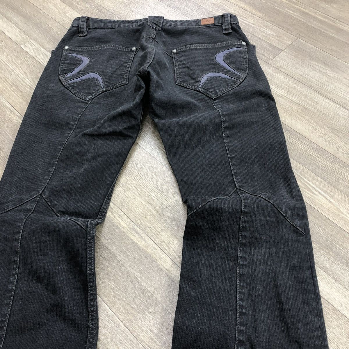 Hysteric Glamour × If Six Was Nine × Nicole Club 🇯🇵 2000s Nicole Club For Men Lgb Harajuku Style Flared Jeans Size US 31 - 22 Thumbnail