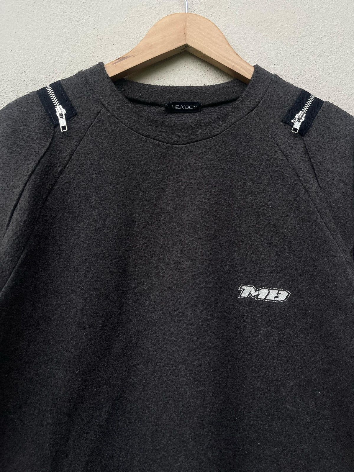 If Six Was Nine × Japanese Brand × Le Grande Bleu (L.G.B.) Milkboy Punk Bondage Style Sweatshirt Size US M / EU 48-50 / 2 - 5 Thumbnail