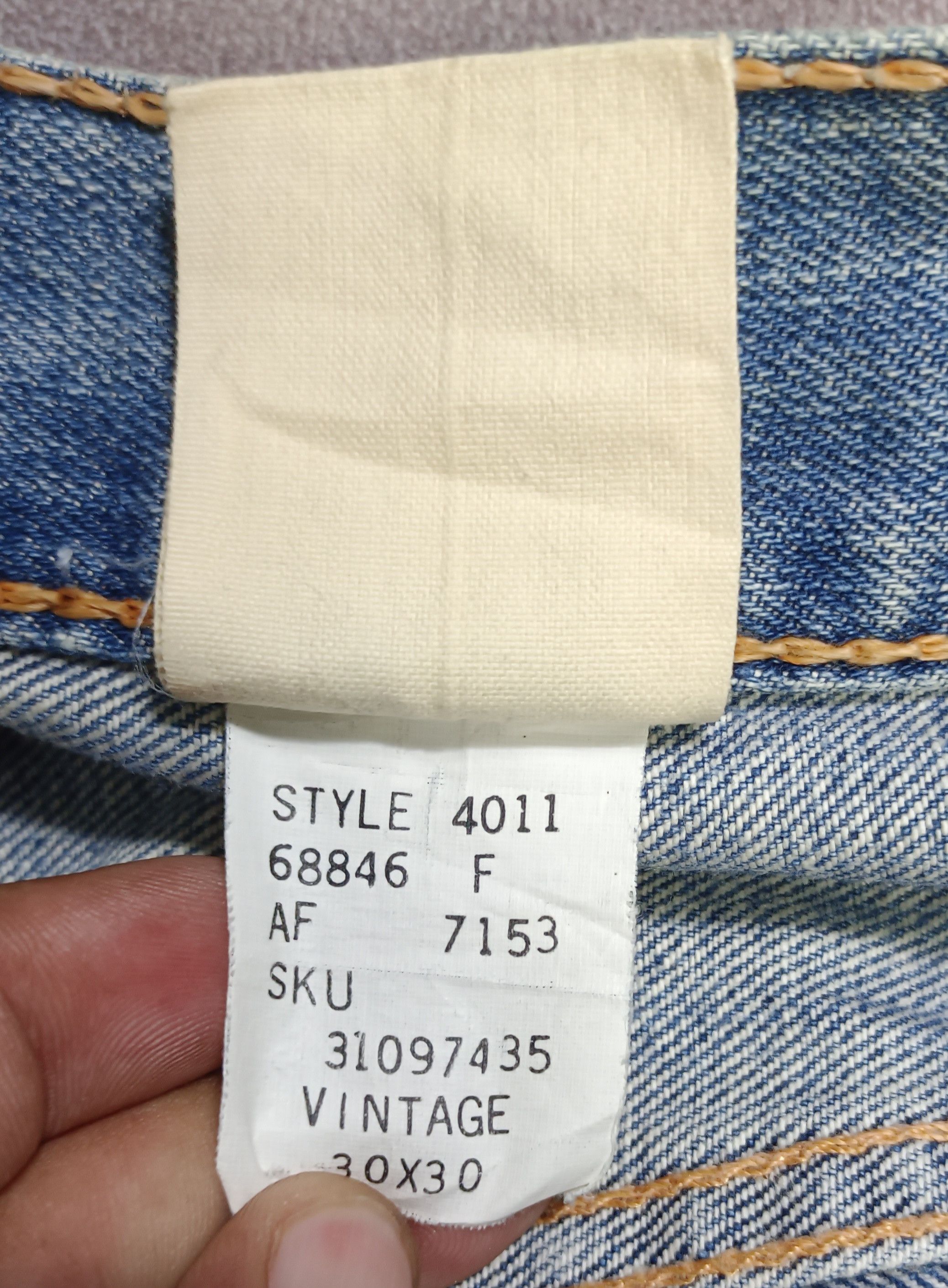 Abercrombie & Fitch × If Six Was Nine × Japanese Brand Extra Heavy Ounce Abercrombie Fitch 5 pocket Size US 34 / EU 50 - 16 Thumbnail