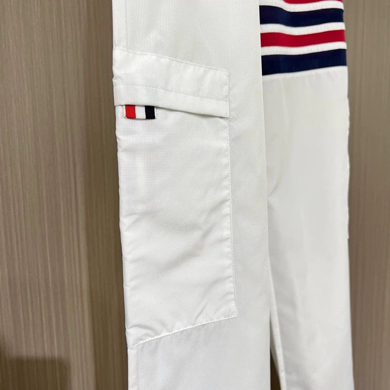 Thom Browne Thom Browne size4 Nylon striped trousers Size US 28 / EU 44 - 5 Thumbnail