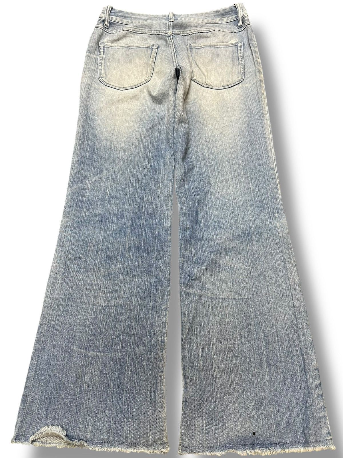 Japanese Brand Vintage Japanese Brand Flare Faded Denim Size US 29 - 6 Thumbnail