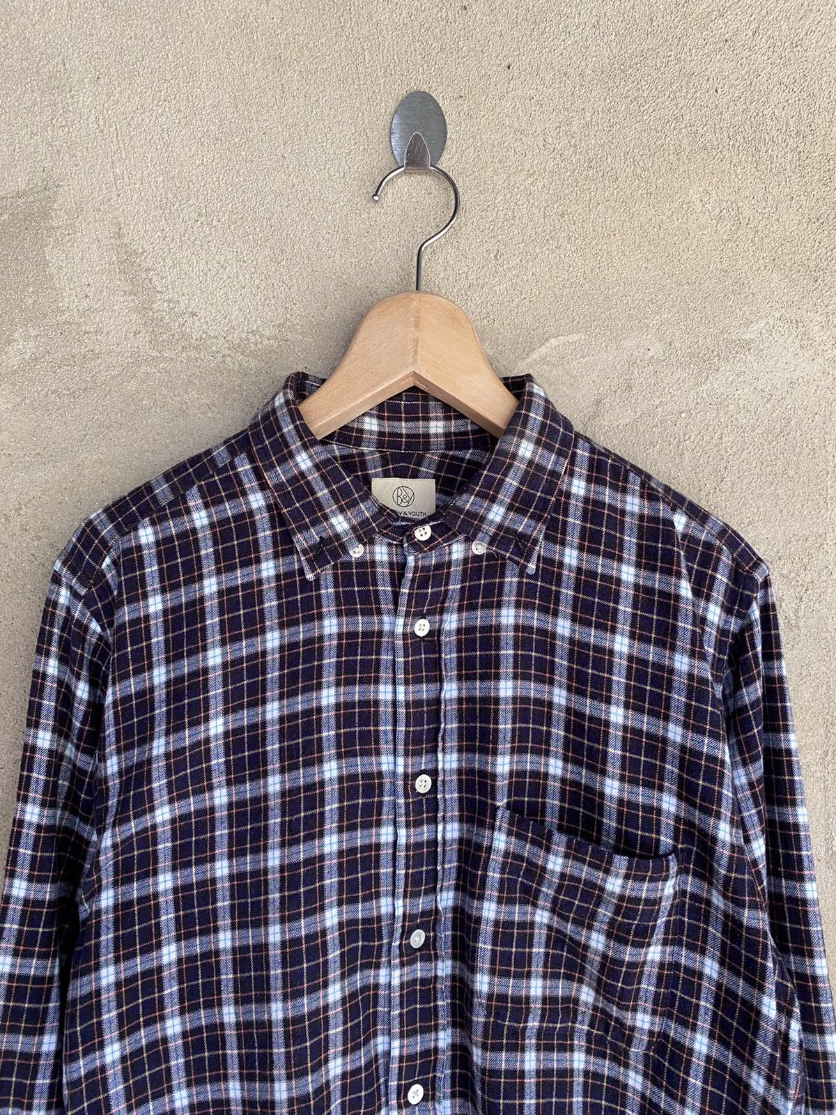 United Arrows Japanese Brand Beauty & Youth United Arrow Flannel Shirt Size US S / EU 44-46 / 1 - 3 Thumbnail