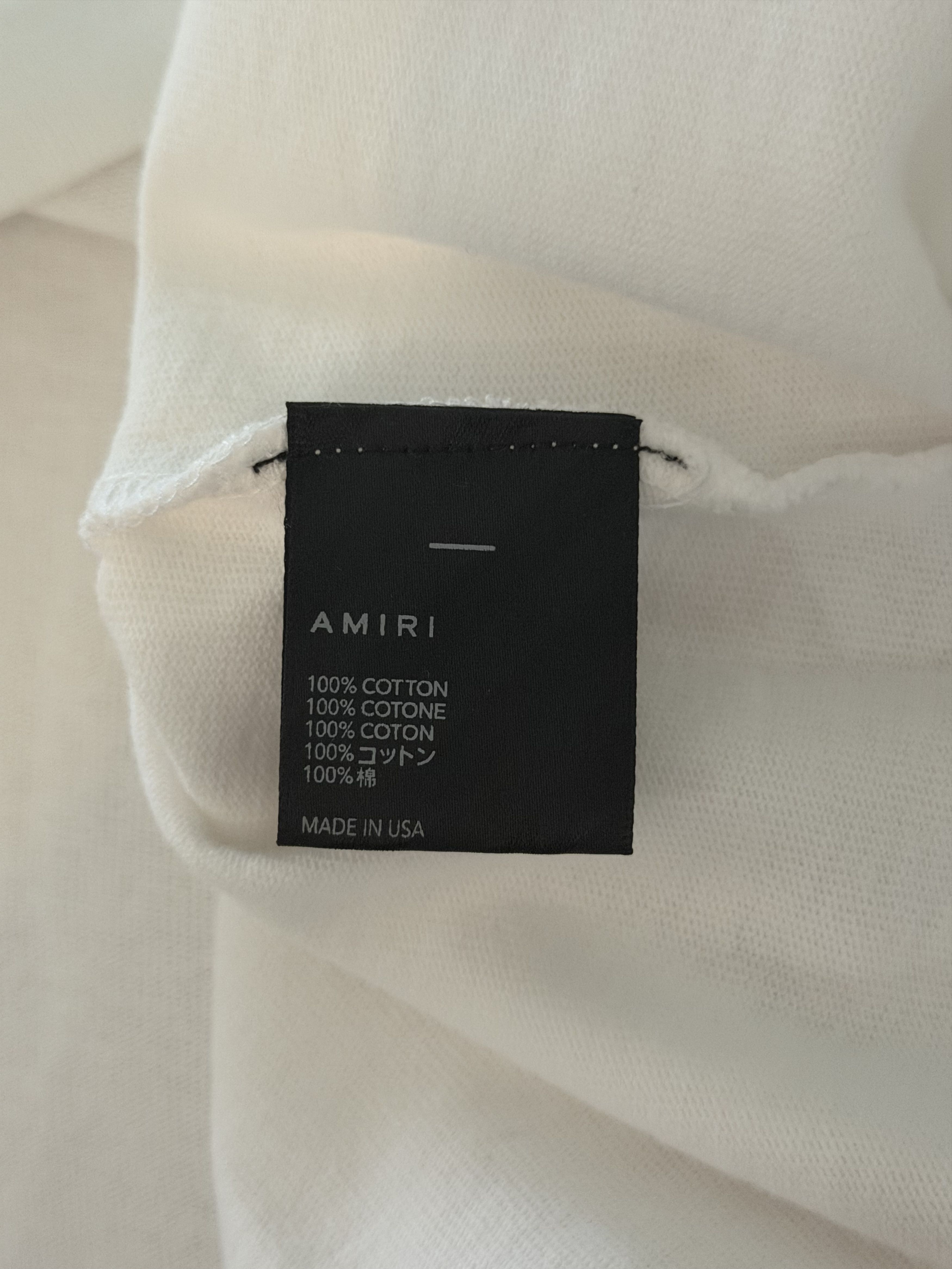 Amiri Amiri 22 Mesh Tee Size US L / EU 52-54 / 3 - 4 Thumbnail