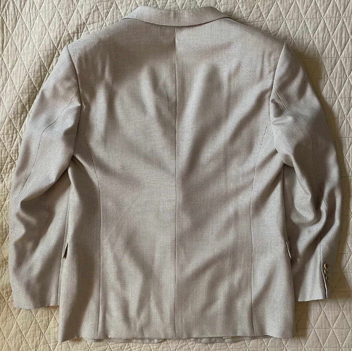 Armani Collezioni Nailhead Silk Blend Jacket Size 44R - 9 Thumbnail