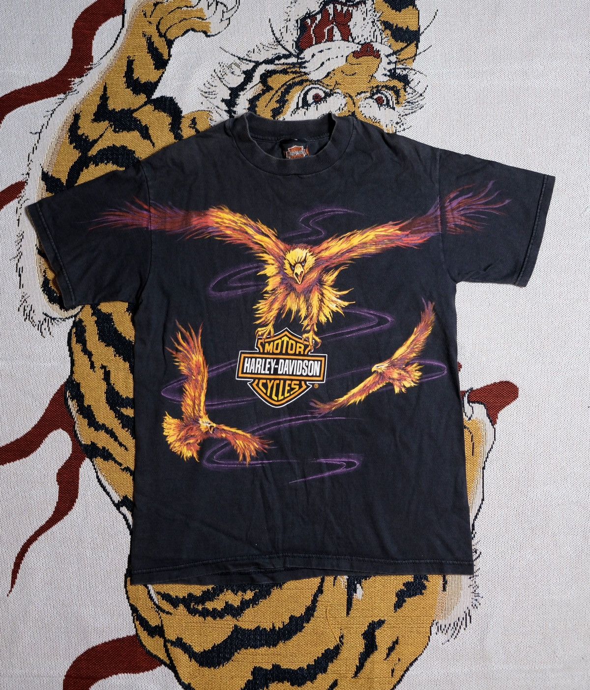 Harley Davidson × Vintage Rare 1999 vintage Harley Davidson t-shirt Size US M / EU 48-50 / 2 - 1 Thumbnail