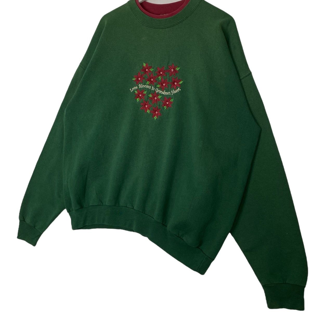 Other Vintage 90s Love Blooms In Grandma’s Sweatshirt Crewneck Size US L / EU 52-54 / 3 - 2 Thumbnail