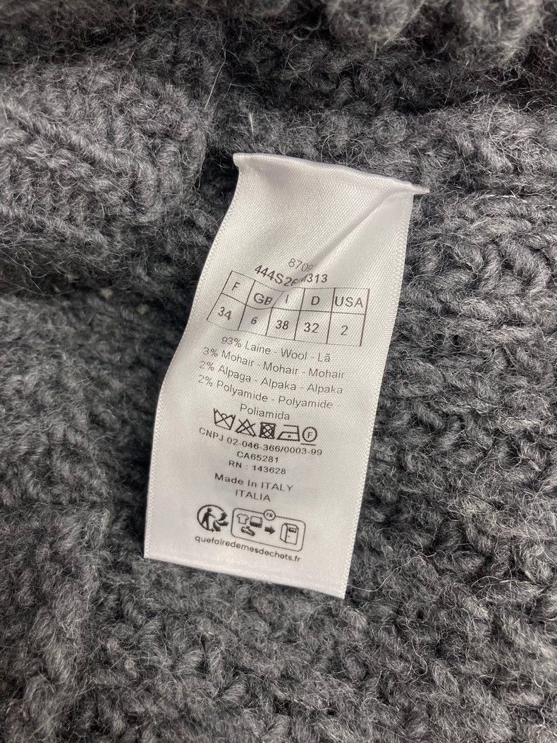 Dior Dior Silhouette V-neck knitted sweater Size XXS / US 00 / IT 34 - 5 Thumbnail