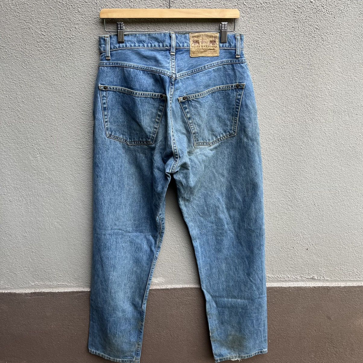 Stussy Vintage 90s STUSSY usa jeans denim Size US 31 - 2 Thumbnail