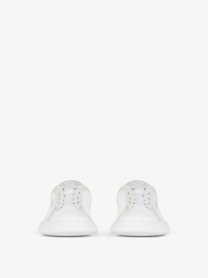 Givenchy o1w1db10326 G-Set Sneakers in Suede in White/Grey Size US 11 / EU 44 - 2 Thumbnail