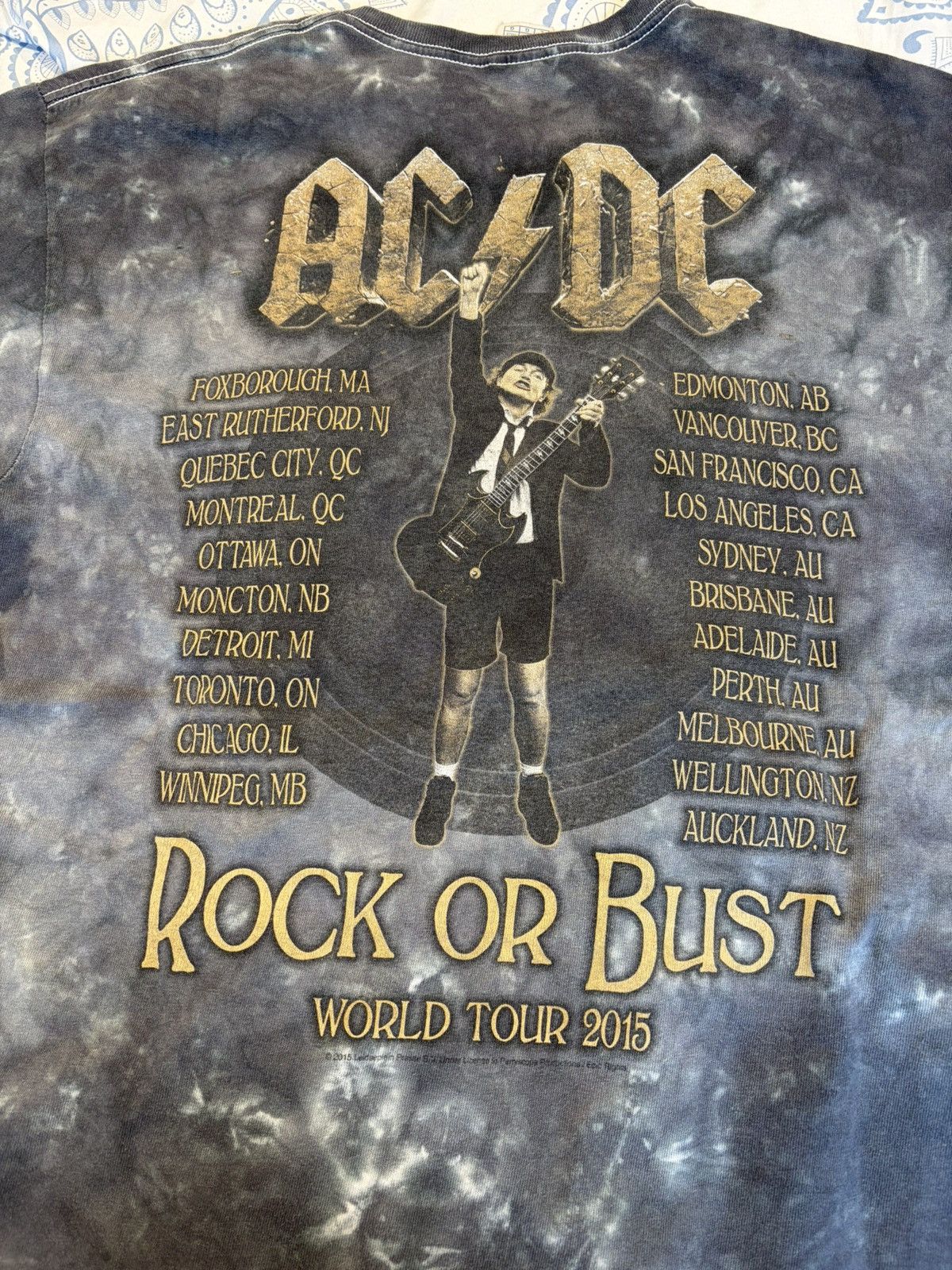 Vintage AC/DC Shirt Large Size US L / EU 52-54 / 3 - 3 Thumbnail