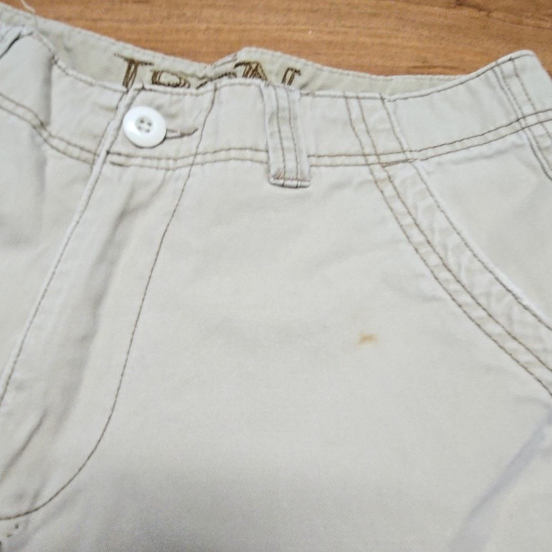 Iron Co. Iron Cargo Shorts Beige Multi-Pocket Utility Mens 32 Shorts Size US 32 / EU 48 - 4 Thumbnail
