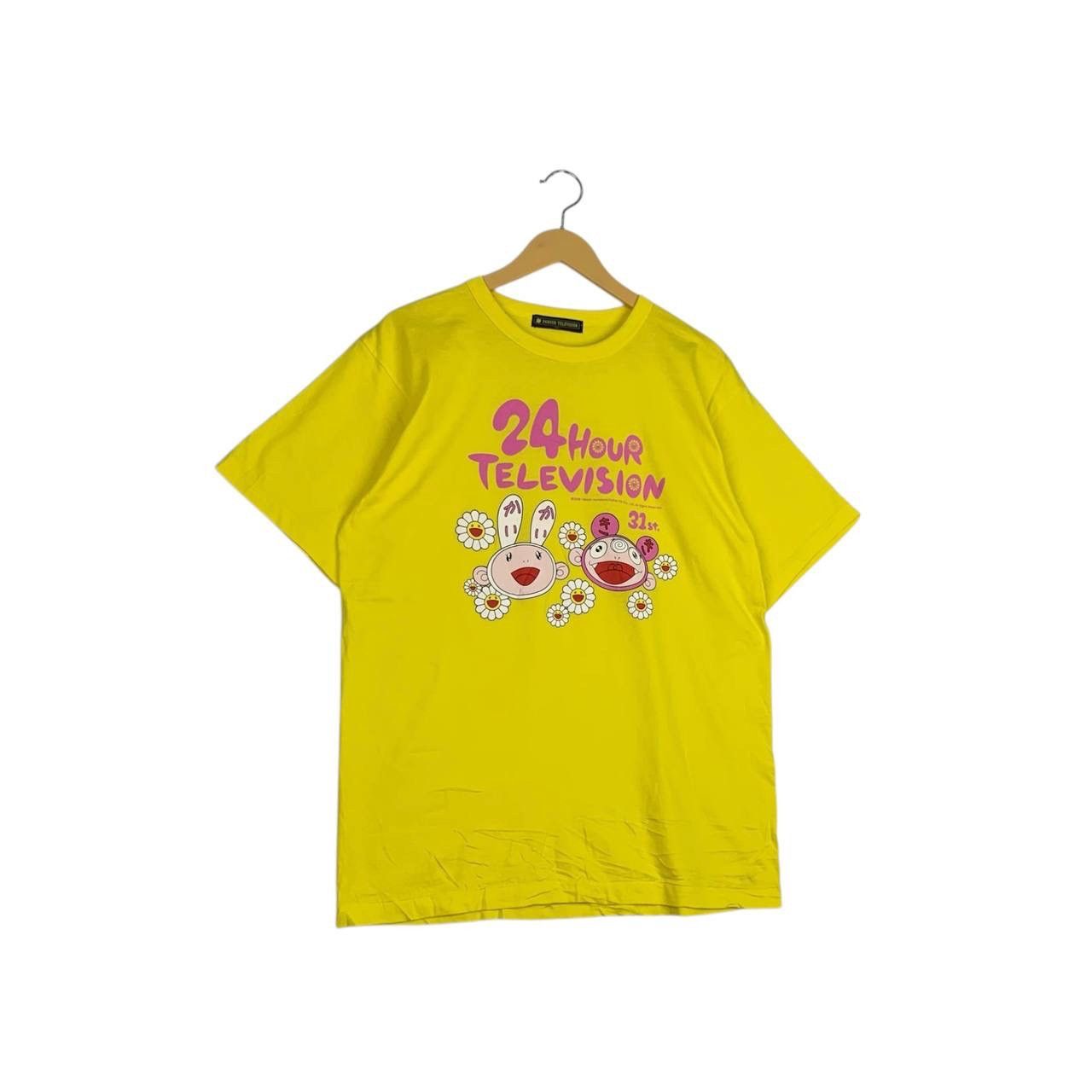 Designer × Japanese Brand × Vintage Vintage takashi murakami t-shirt x 24 hour television Size US M / EU 48-50 / 2 - 5 Thumbnail
