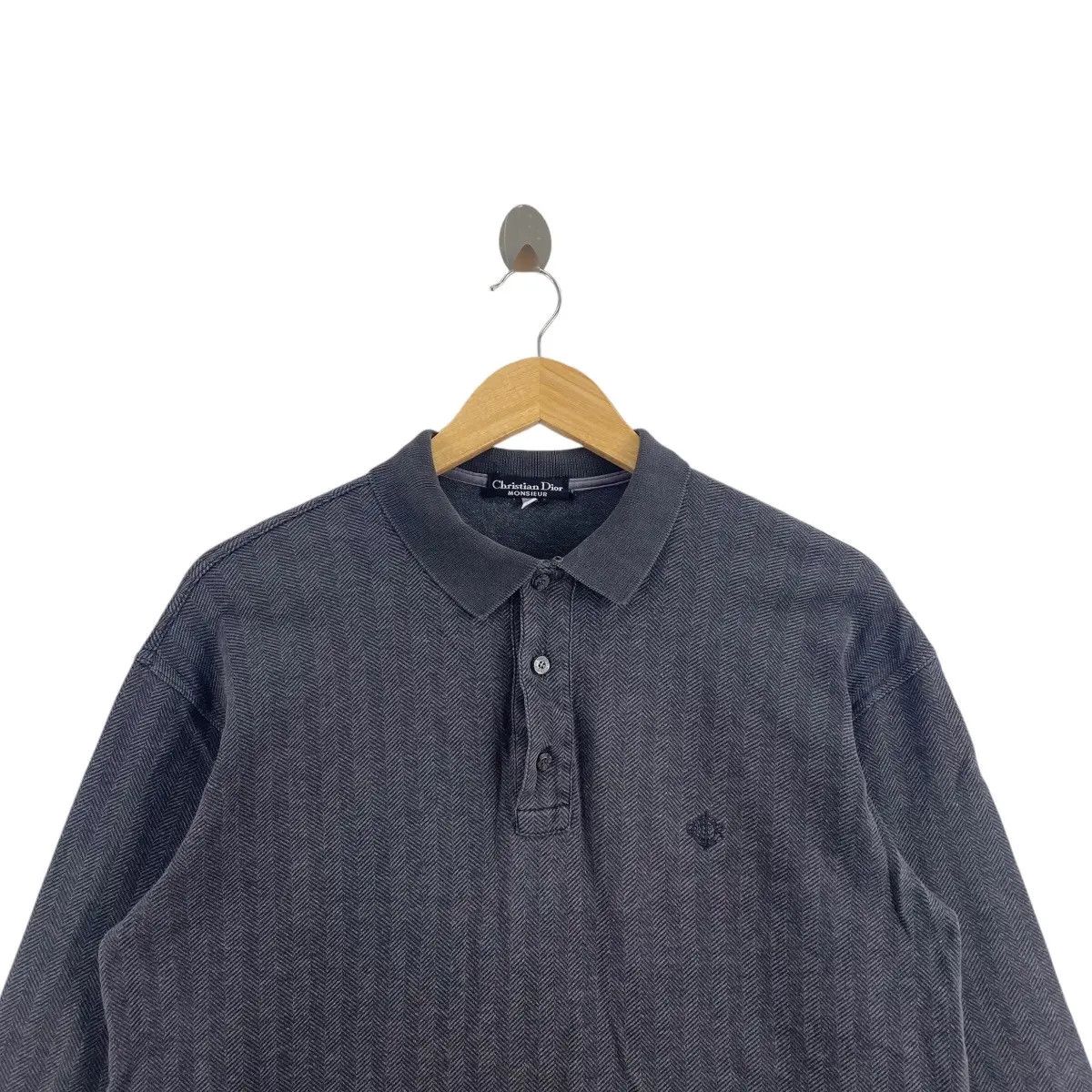 Christian Dior Monsieur Vintage CHRISTIAN DIOR MONSIEUR Polo Tee Shirt Top Size US L / EU 52-54 / 3 - 2 Thumbnail