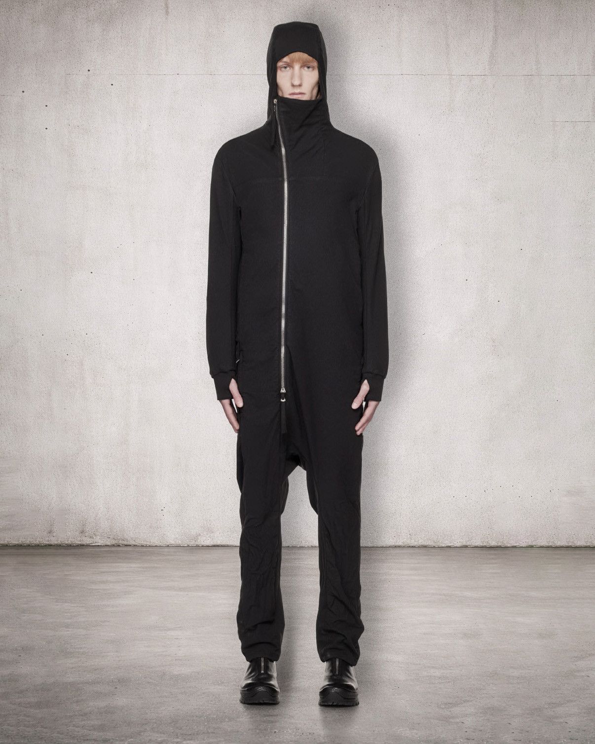 Boris Bidjan Saberi Black Overall 2 Jumpsuit Size US 32 / EU 48 - 2 Thumbnail