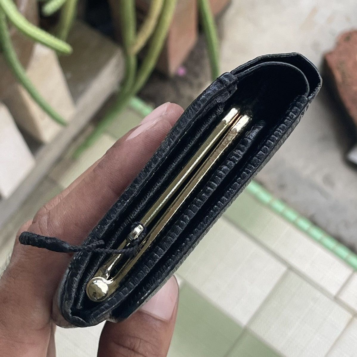 Japanese Brand × Leather Romano Bifold Genuine Leather Wallet Size ONE SIZE - 4 Thumbnail