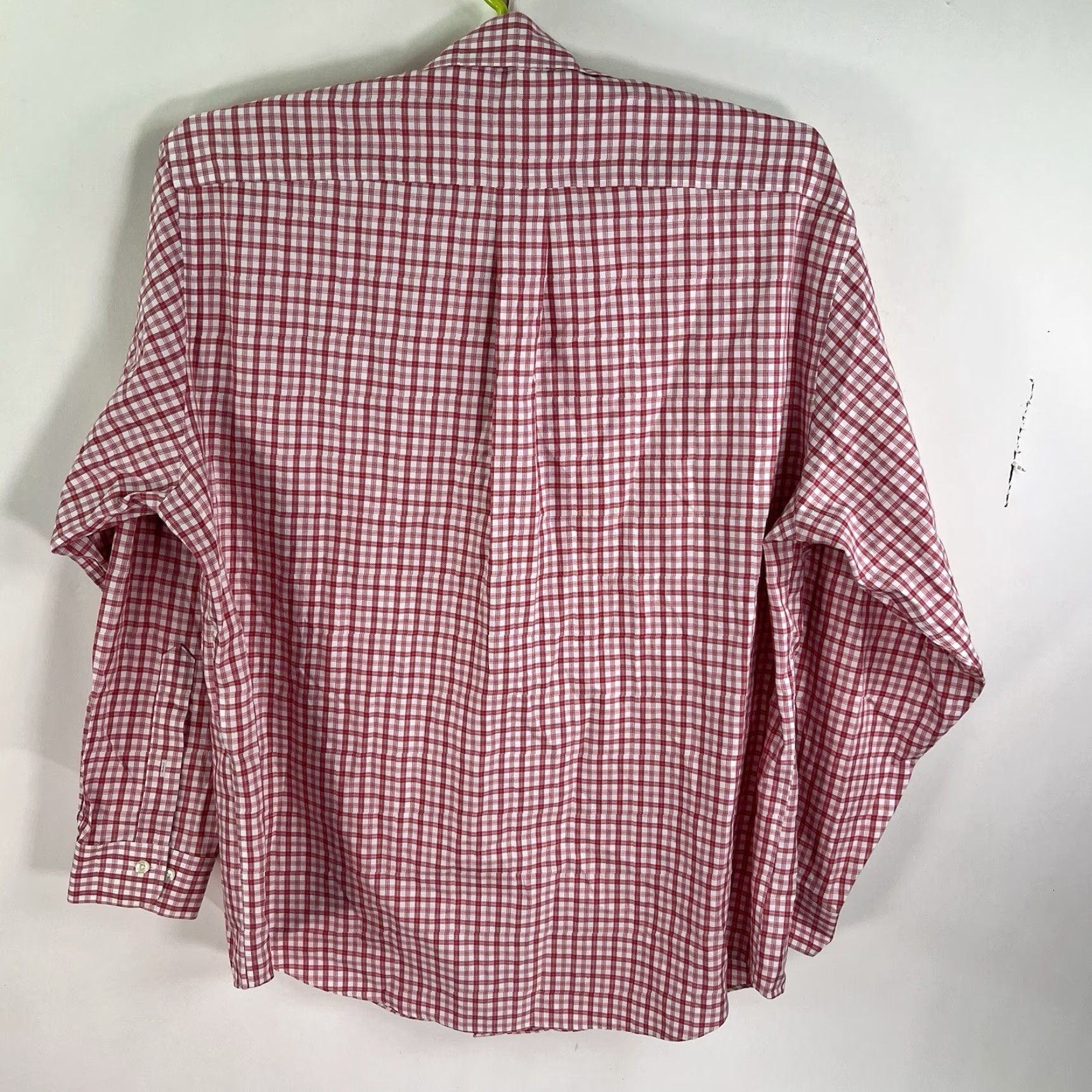 Brooks Brothers Brooks Brothers 346 Button-Up Shirt Mens XL Red Checkered Cotton Classic, Preppy, 56 Chest, Button-Down Collar, Long Sleeve Size US XL / EU 56 / 4 - 6 Thumbnail