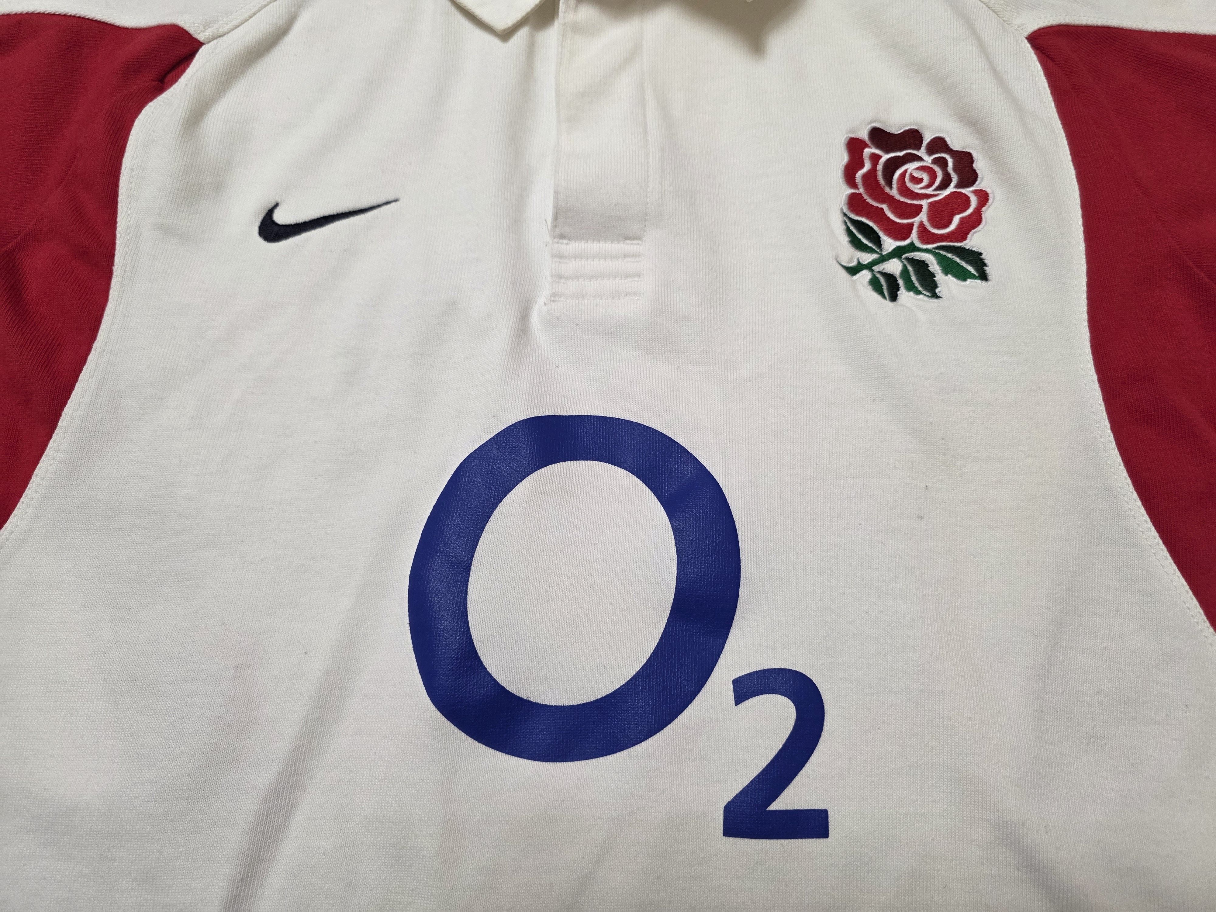 Nike ENGLAND RUGBY JERSEY VINTAGE LONG NIKE SHIRT RUGBY JERSEY Size US L / EU 52-54 / 3 - 3 Thumbnail