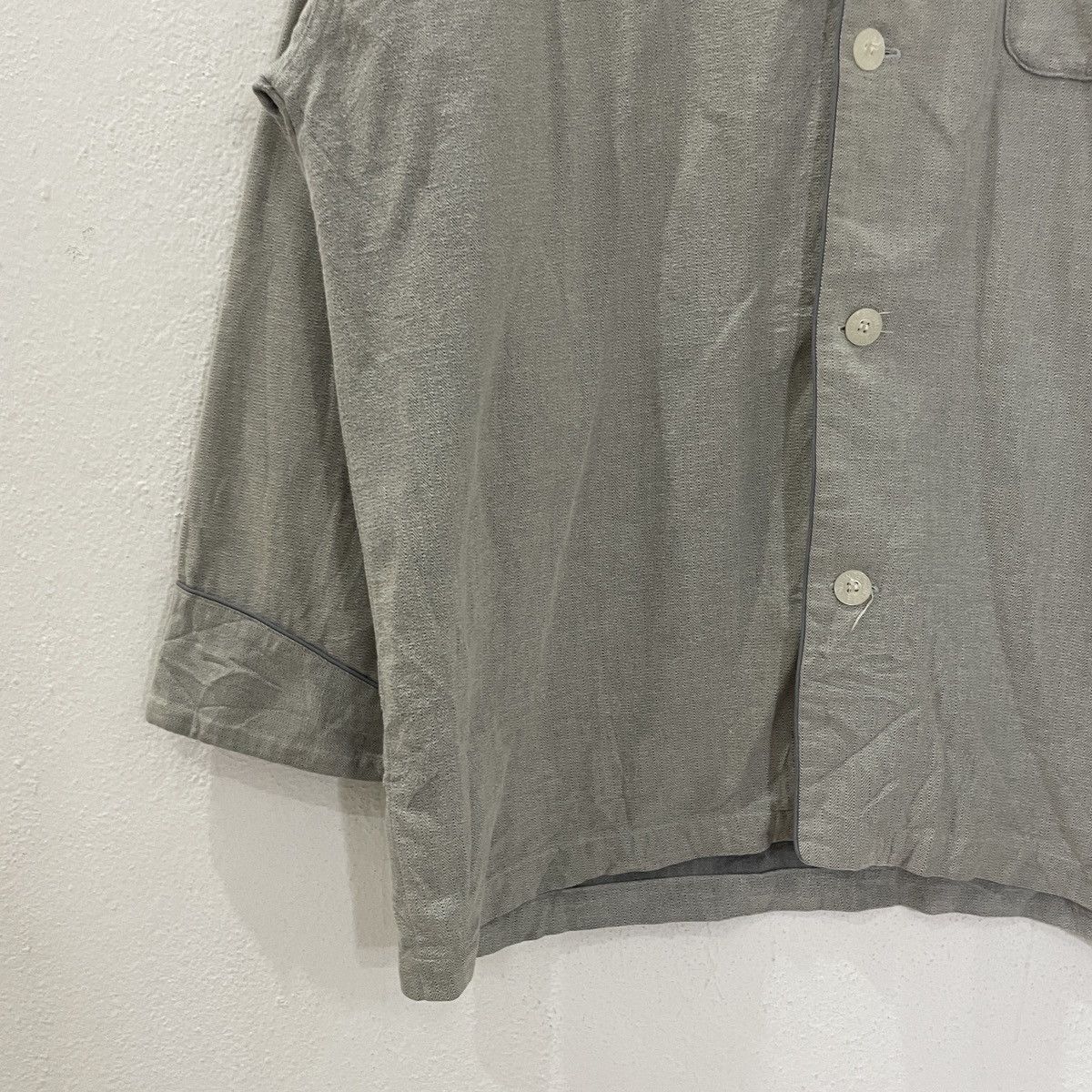 Celine Vintage Celine Homme Button Ups Tee Size US L / EU 52-54 / 3 - 3 Thumbnail