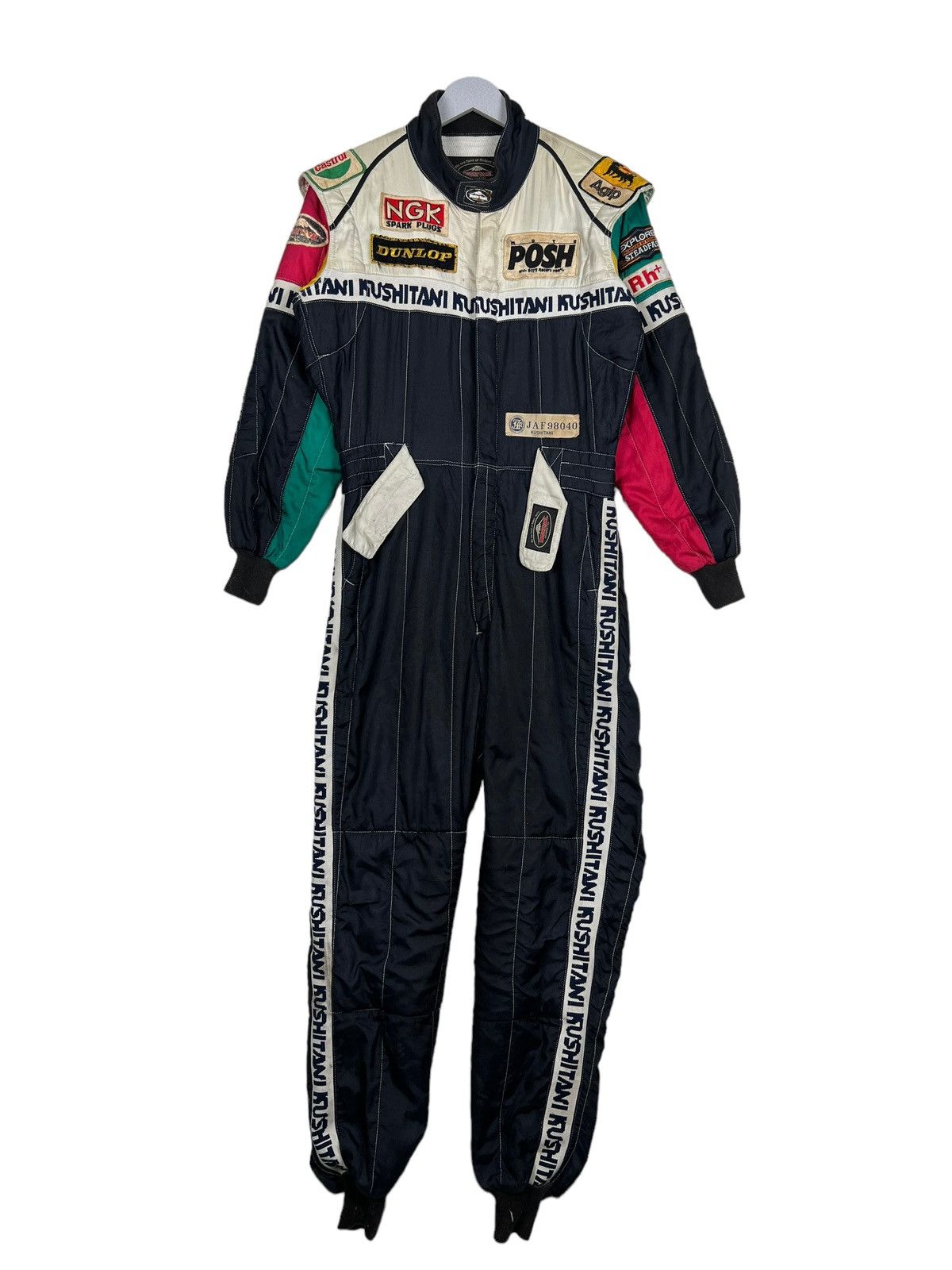 Gear for Sports 🔥 VINTAGE KUSHITANI RACING TEAM SUIT Size US 30 / EU 46 - 5 Thumbnail