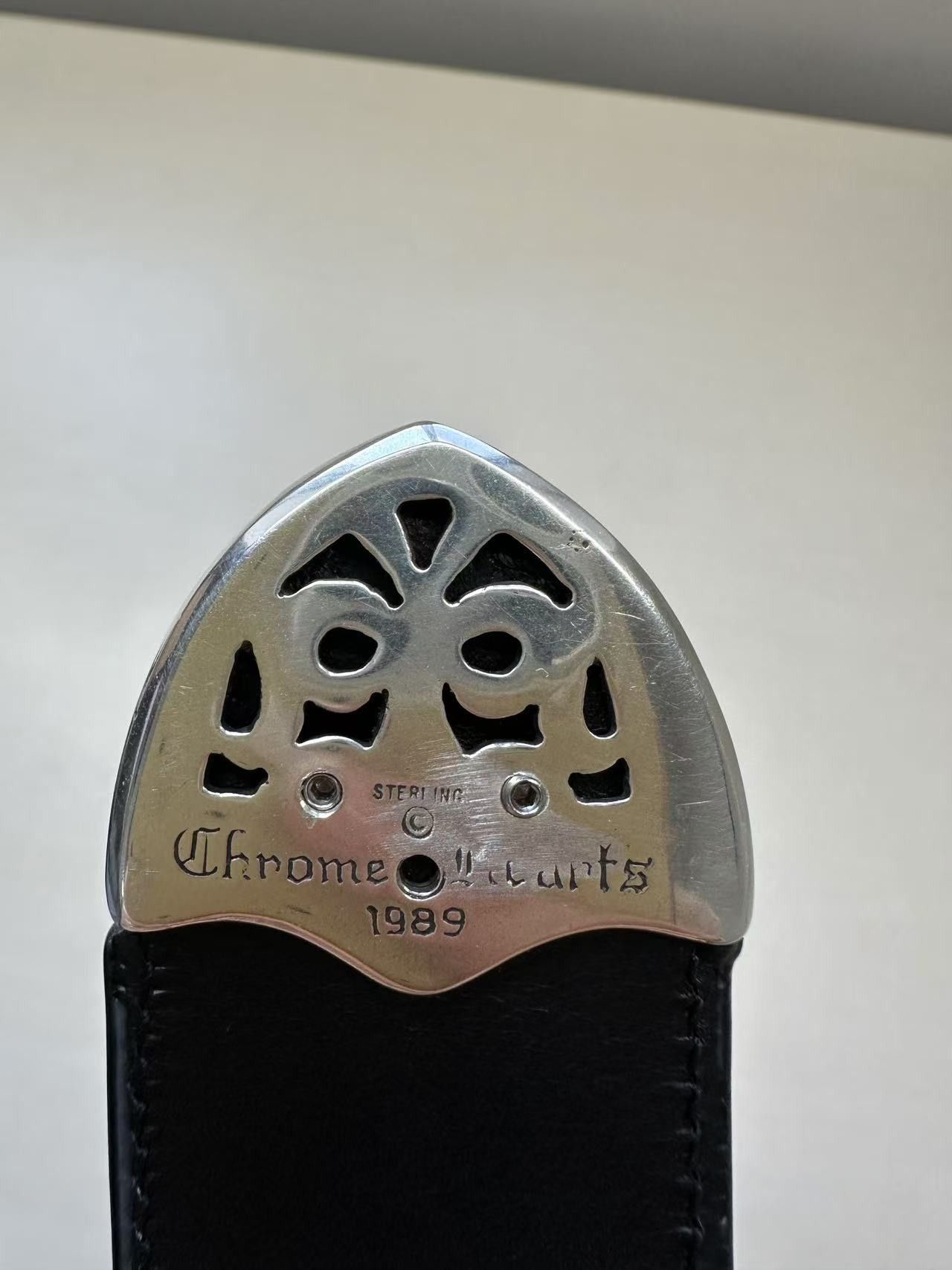 Chrome Hearts Chrome Hearts Silver Vine Floral Three-Piece Belt Size 40 - 9 Thumbnail