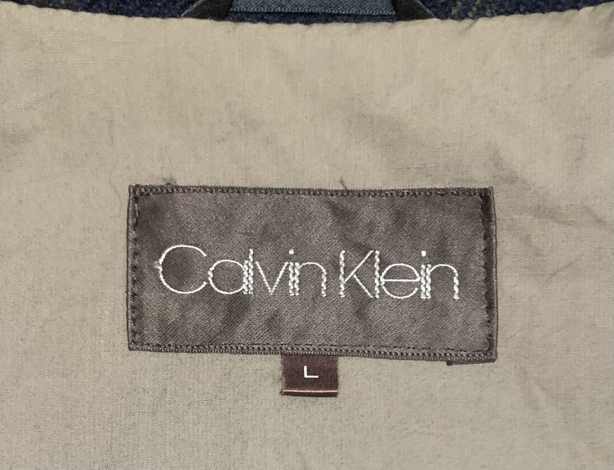 Calvin Klein Vintage Calvin Klein Plaid Wool Bomber Jacket Size US L / EU 52-54 / 3 - 6 Thumbnail