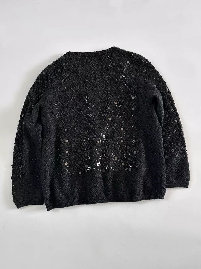 Dries Van Noten dries van noten Heavy stitching bead cardigan 2504-Nextarro Size US M / EU 48-50 / 2 - 4 Thumbnail