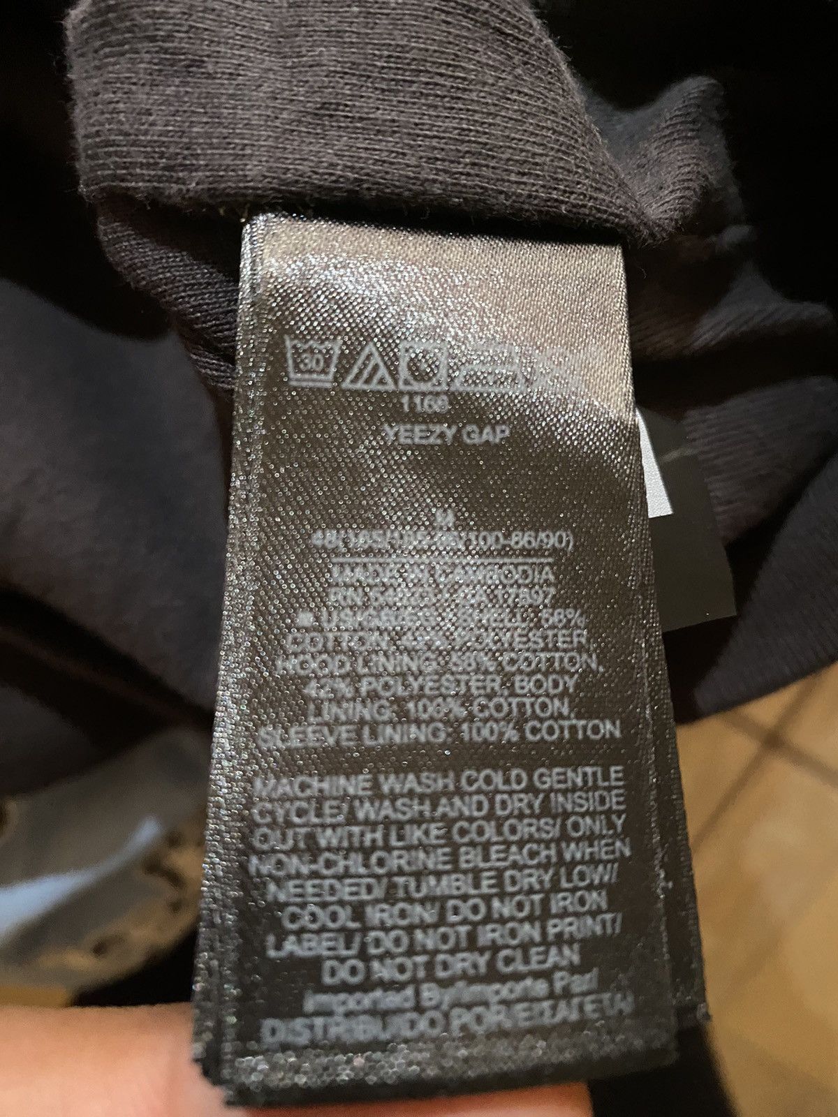 Balenciaga × Yeezy Yzy gap dove Hoodie shrunken Size US M / EU 48-50 / 2 - 9 Thumbnail
