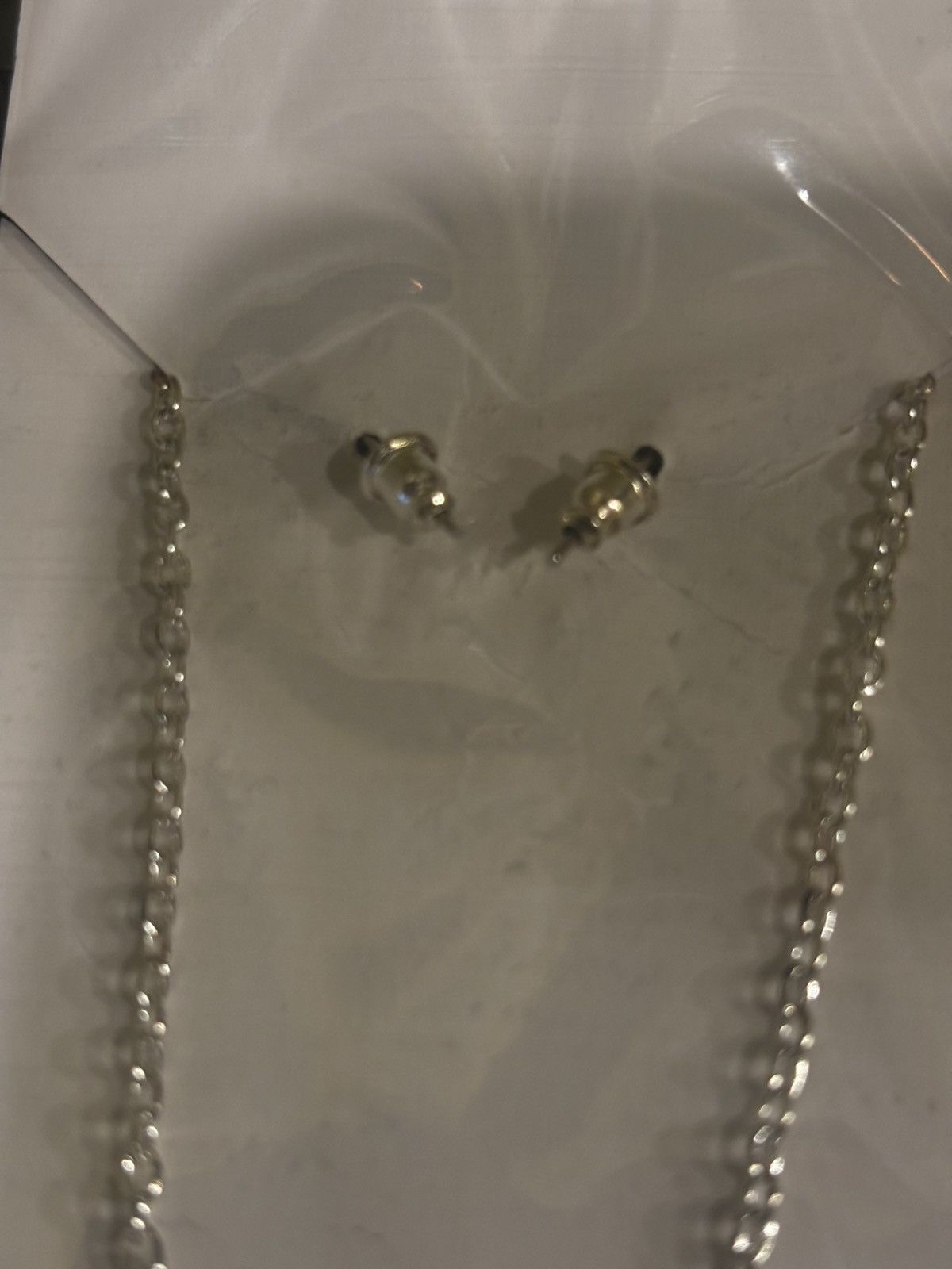 Other Light blue earring & necklace0553 Size ONE SIZE - 4 Thumbnail