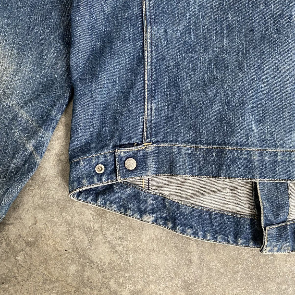Levi's Vintage 2000’s Levis Engineered Faded Honeycomb Denim Jacket Size US M / EU 48-50 / 2 - 11 Thumbnail