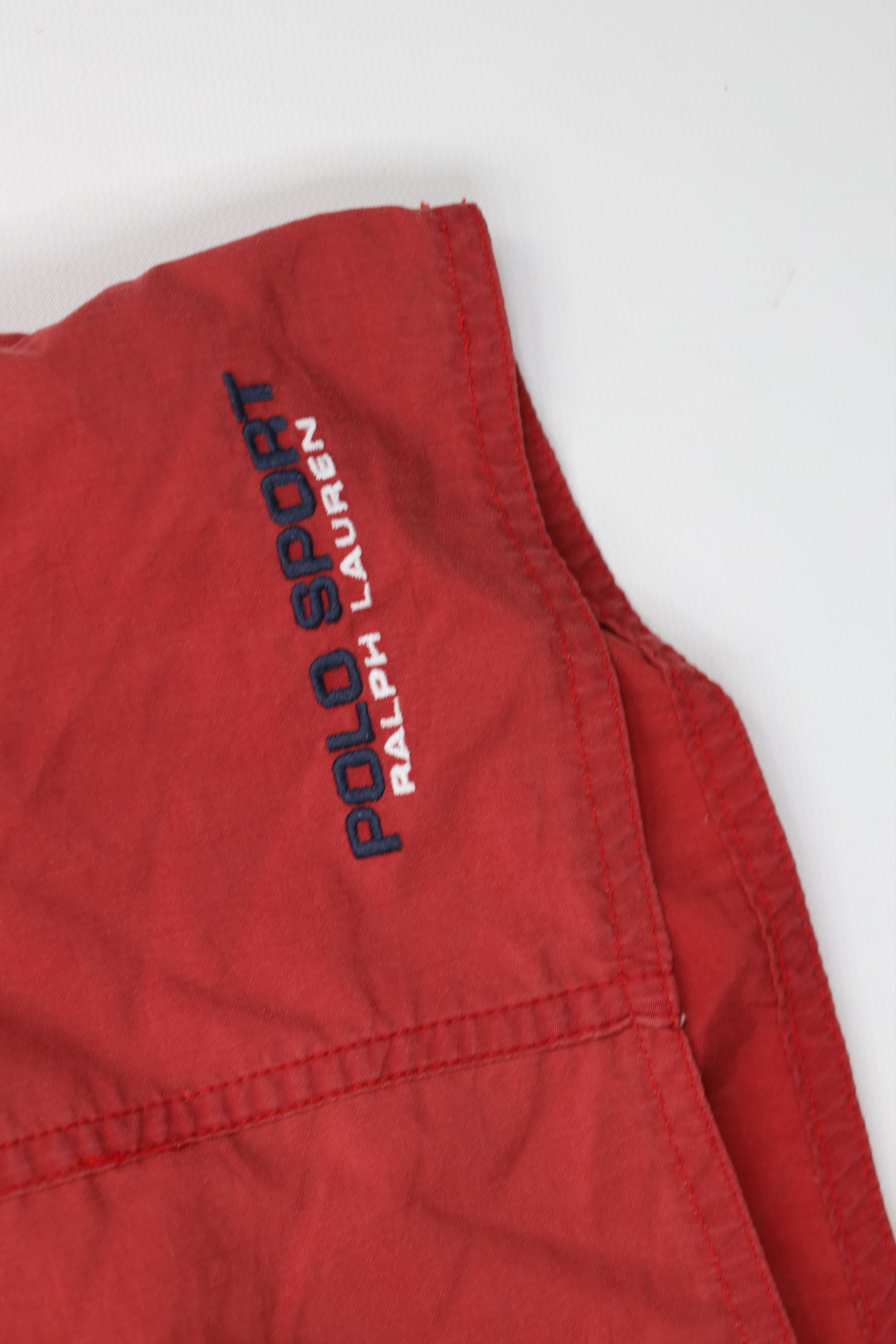 Polo Ralph Lauren AS IS Vintage 90s Polo Sport Ralph Lauren Spell Lined Shorts Size US 34 / EU 50 - 5 Thumbnail