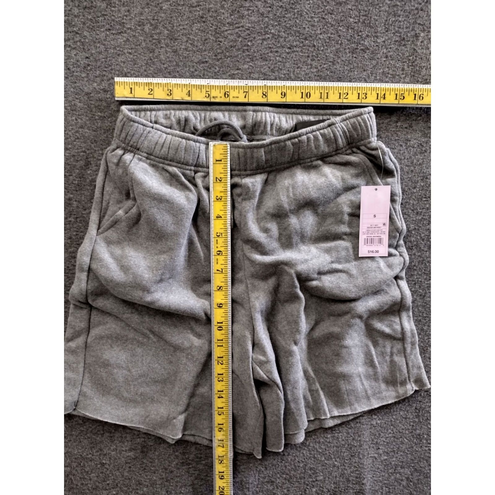Vintage Wild Fable Women's High-Rise Dolphin Cropped Short Shorts Gray S Size 28" / US 6 / IT 42 - 4 Thumbnail