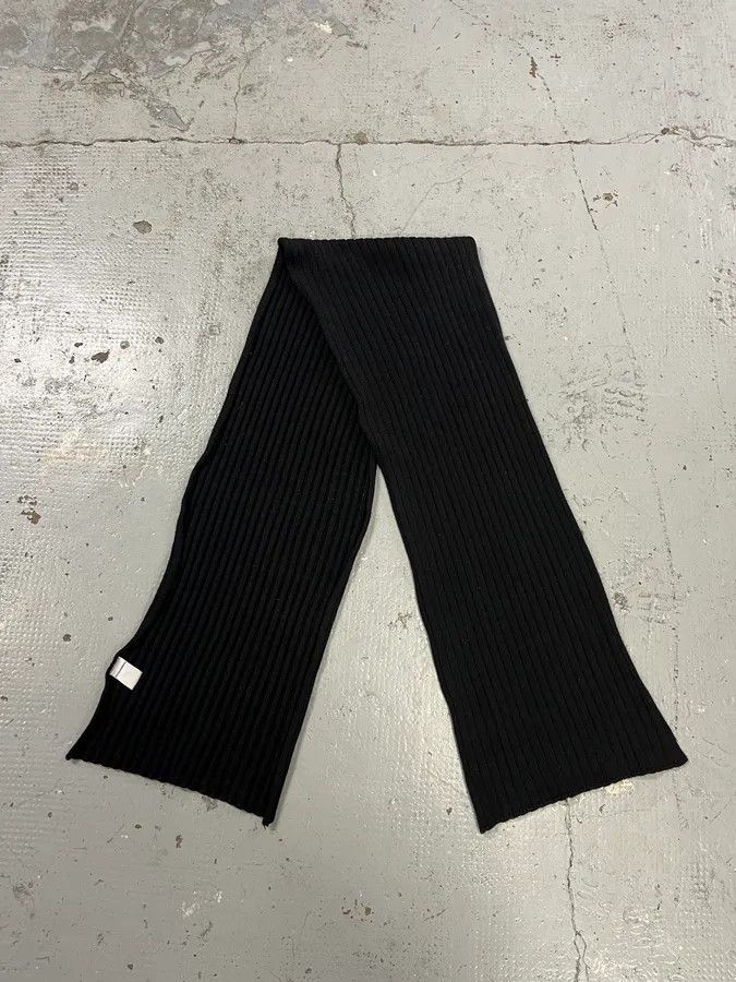 Dolce & Gabbana 1990s Dolce & Gabbana Black Minimalist Scarf Size ONE SIZE - 4 Thumbnail