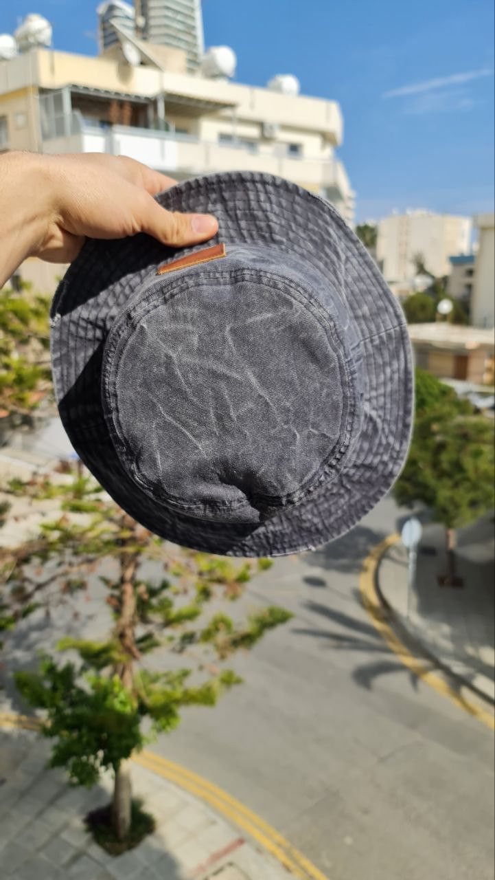 Acne Studios Acne Studios Buko Canvas Face Bucket Hat Size ONE SIZE - 3 Thumbnail