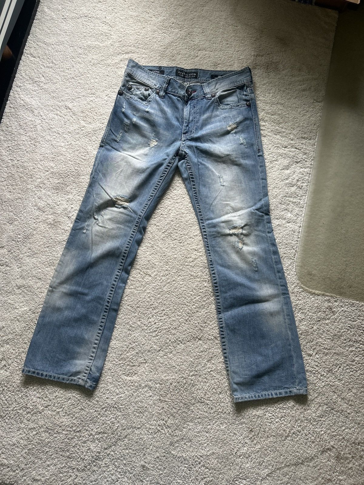 Affliction Affliction mens black label cooper jeans Size US 34 / EU 50 - 1 Thumbnail
