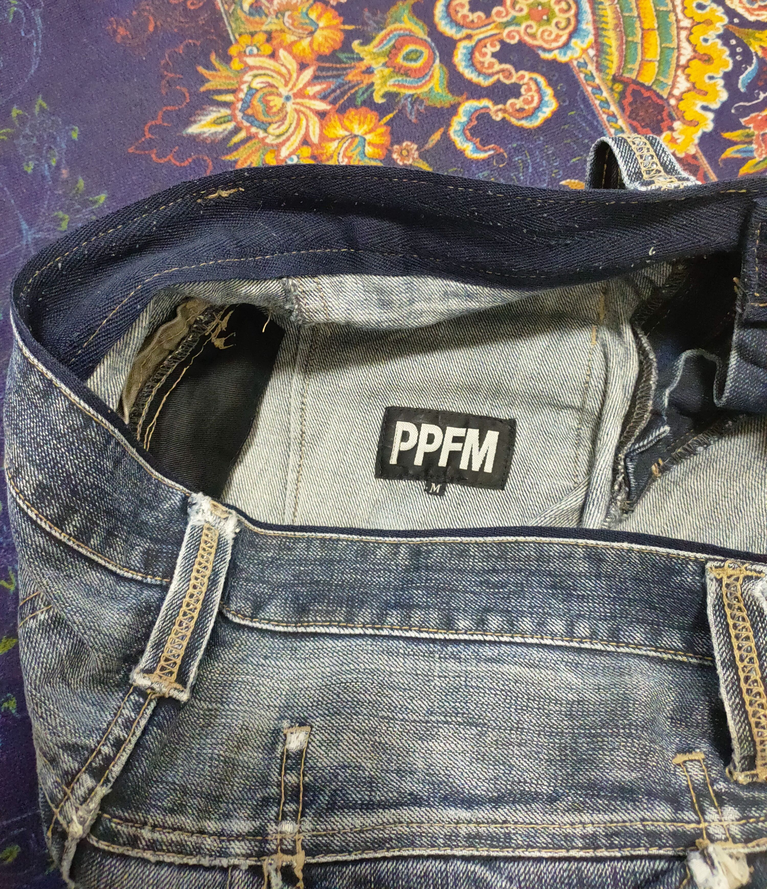 PPFM 🔥Flared🔥 PPFM Seditionaries Distressed Denim🔥 Size US 32 / EU 48 - 7 Thumbnail