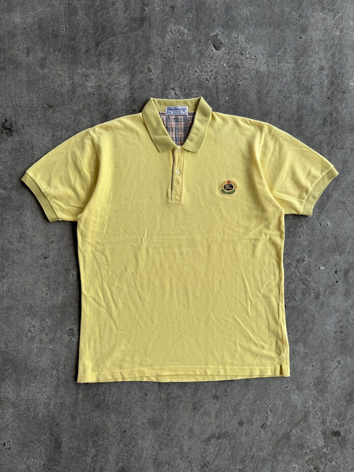 Burberry Vintage Burberrys Poloshirt Size US XXL / EU 58 / 5 - 1 Thumbnail