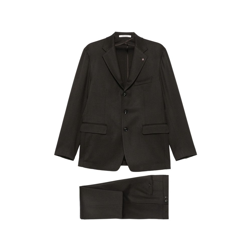 Tagliatore Tagliatore BROWN Suits - Single Breasted Suits Size US M / EU 48-50 / 2 - 1 Thumbnail