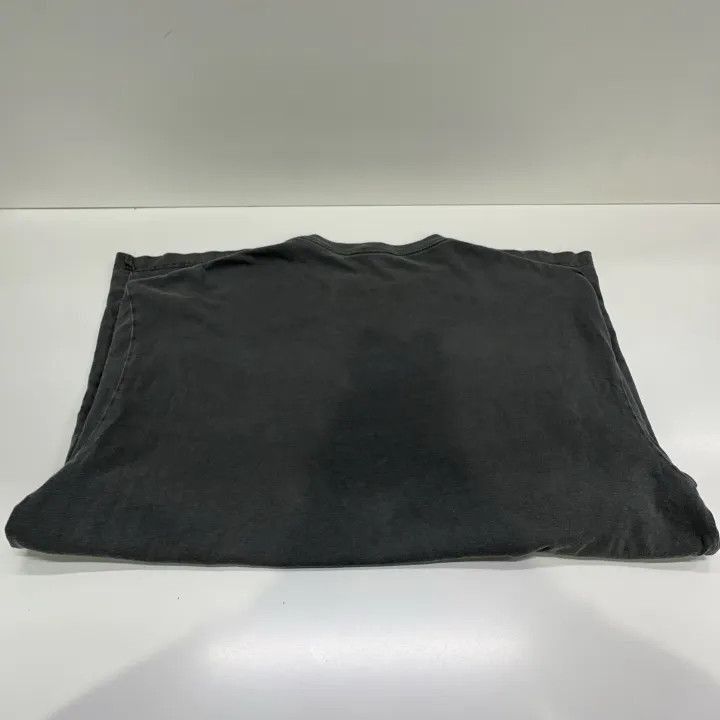 Other Balenciaga Gray Logo Print Short Sleeve T-Shirt 0079-2507 Size XS / US 0-2 / IT 36-38 - 8 Thumbnail