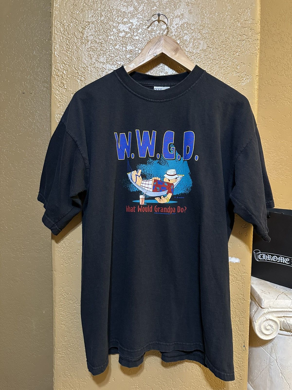 Vintage ☀️ Vintage What Would Grandpa Do? t shirt large Size US L / EU 52-54 / 3 - 1 Thumbnail