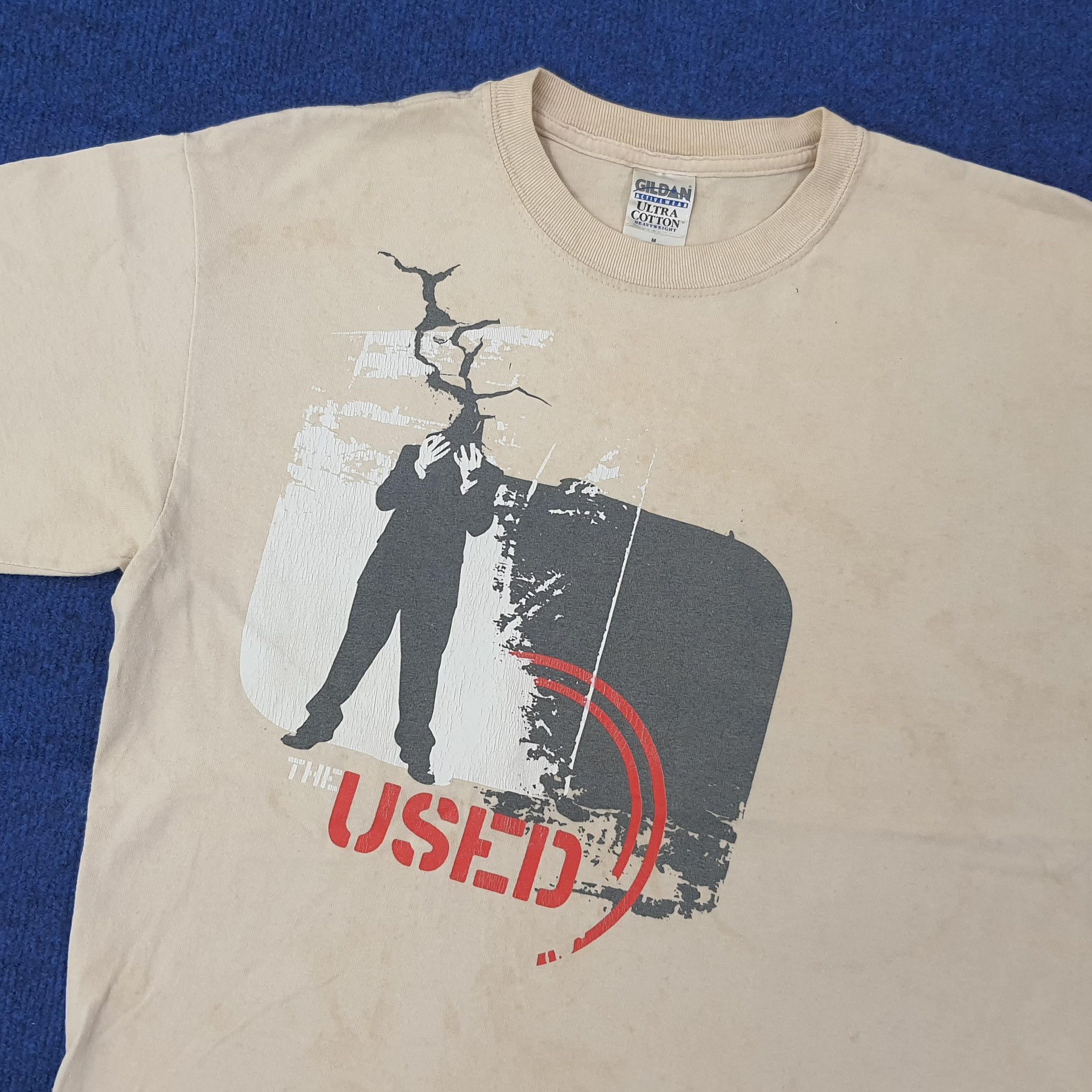 Vintage Vintage The Used American Band Tshirt C267N32 Size US M / EU 48-50 / 2 - 2 Thumbnail