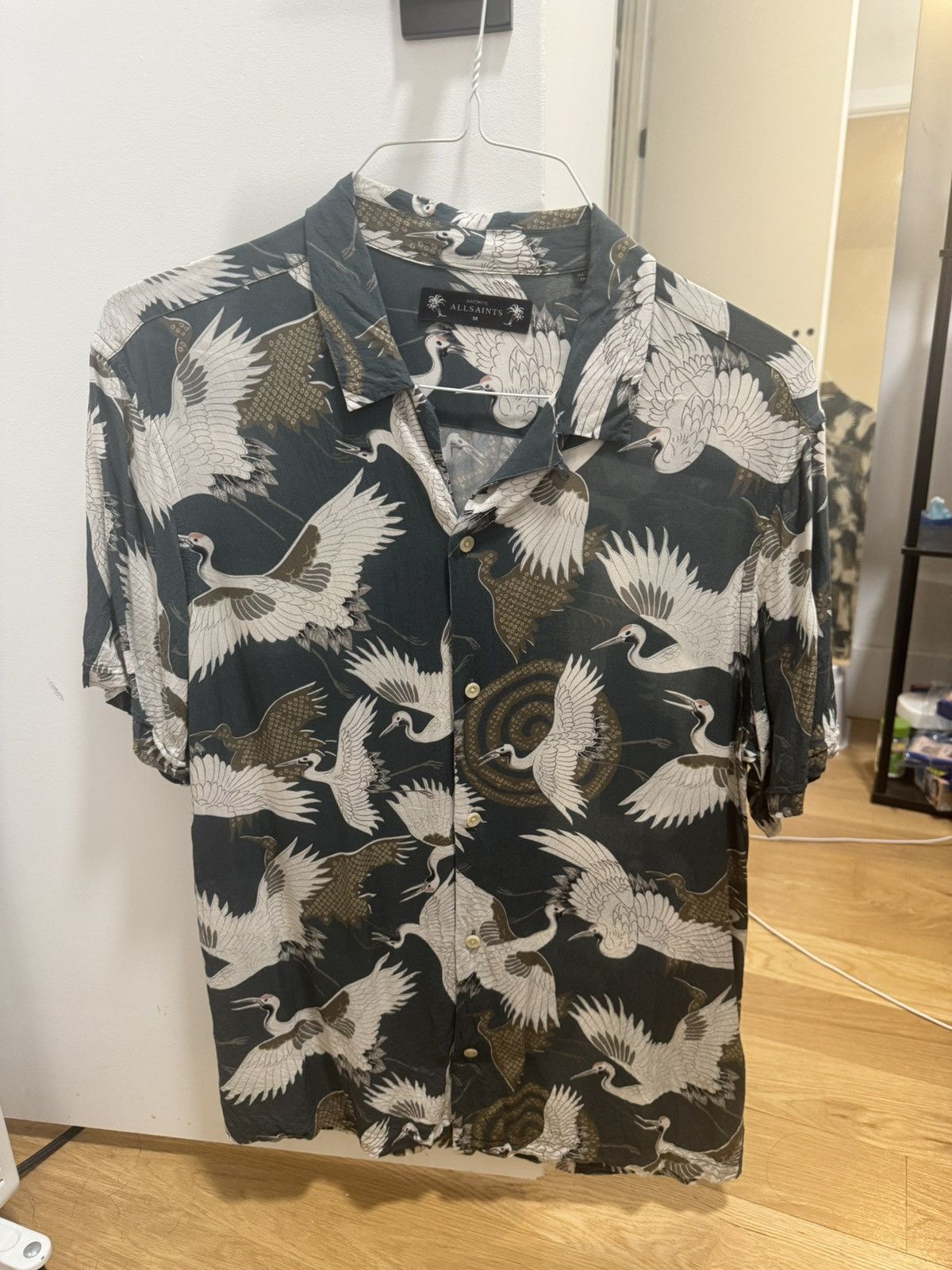 Allsaints AllSaints Short Sleeve Shirt Size US M / EU 48-50 / 2 - 1 Thumbnail