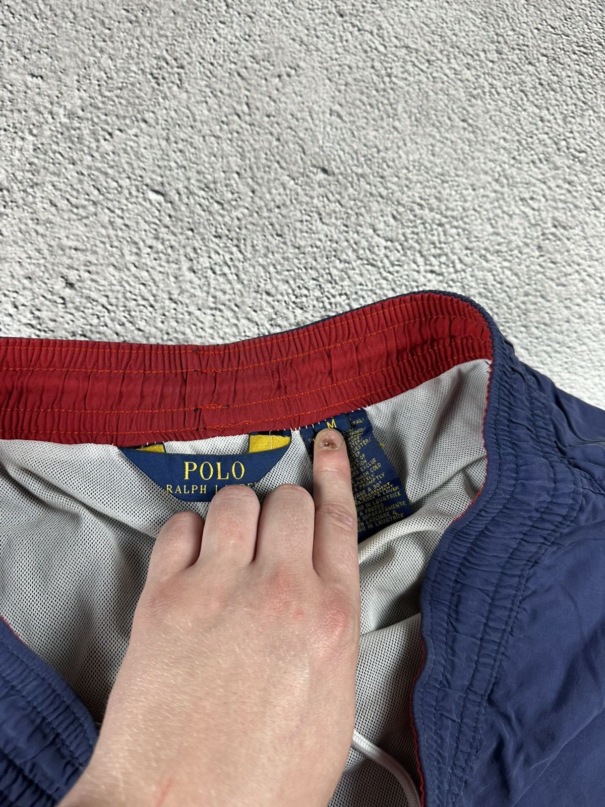 Polo Ralph Lauren Vintage Polo Ralph Lauren Nylon Short Y2K Basic Logo Size US 32 / EU 48 - 9 Thumbnail